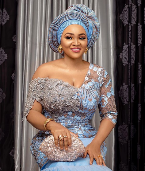 Mercy aigbe deals lace styles
