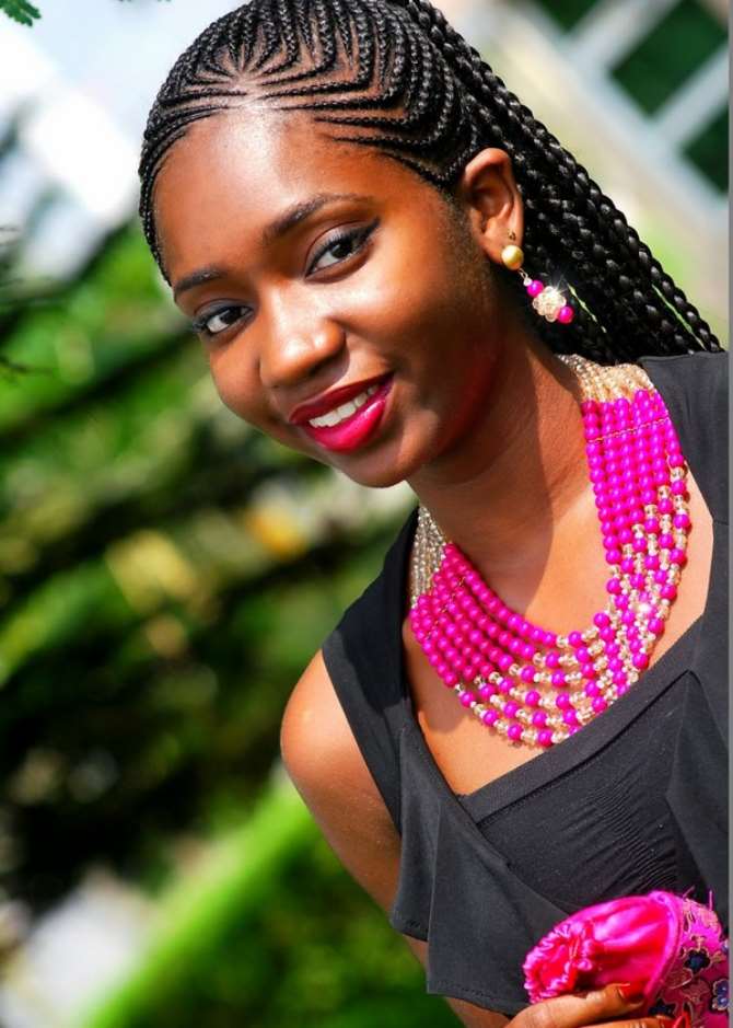 60+ latest all-back Ghana weaving hairstyles for trendy women 