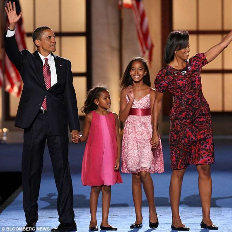 100 Photos: The Stunning Transformation Of The Obama Sisters