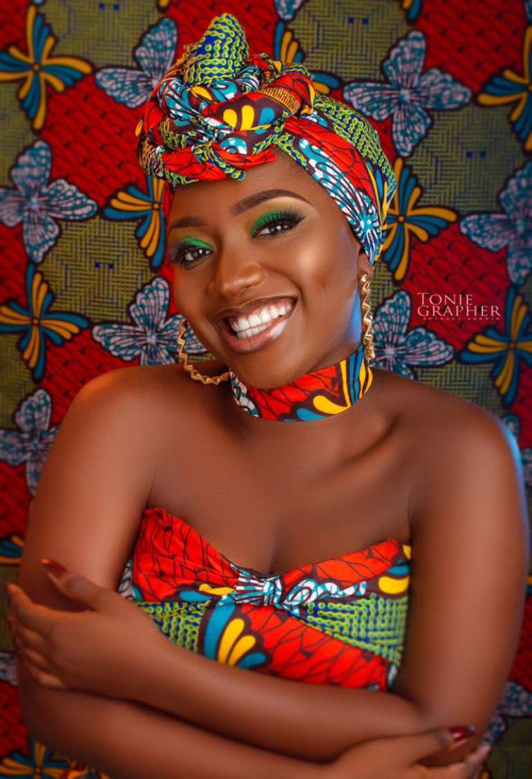 Most Beautiful Melanin Girl Universe Praise Aboaba stuns ...