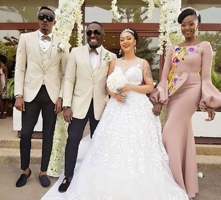 Hurray!! Actor, Jim Iyke ‘Marries’ Nigerian Lady (photo)