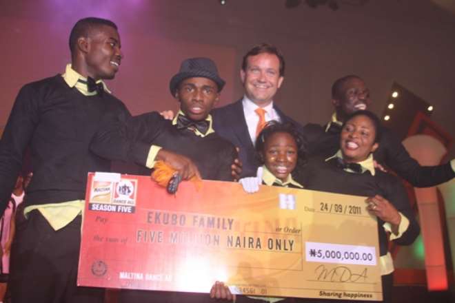 Ekubo family the winners of the N5m & SUV
