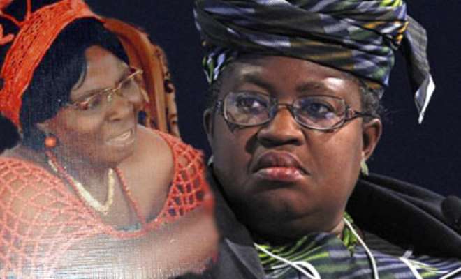 Prof Kamene Okonjo kidnapped morher of Minister of Finance, Prof. Okonjo-Iweala