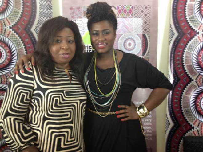 Lydia Forson and AMAA CEO Peace