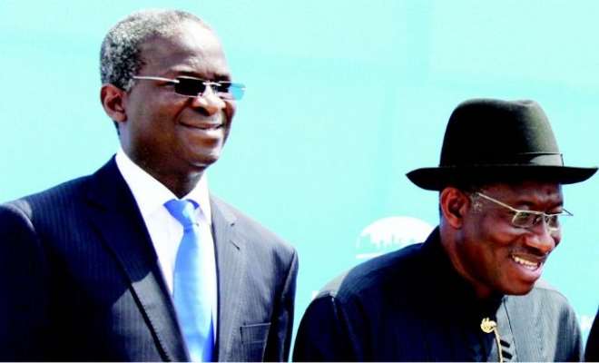 President Jonathan and Governor Fashola