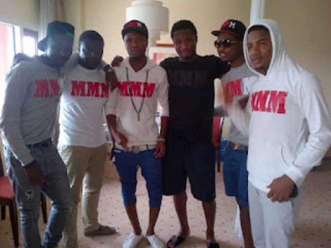 Mikel with his artistes