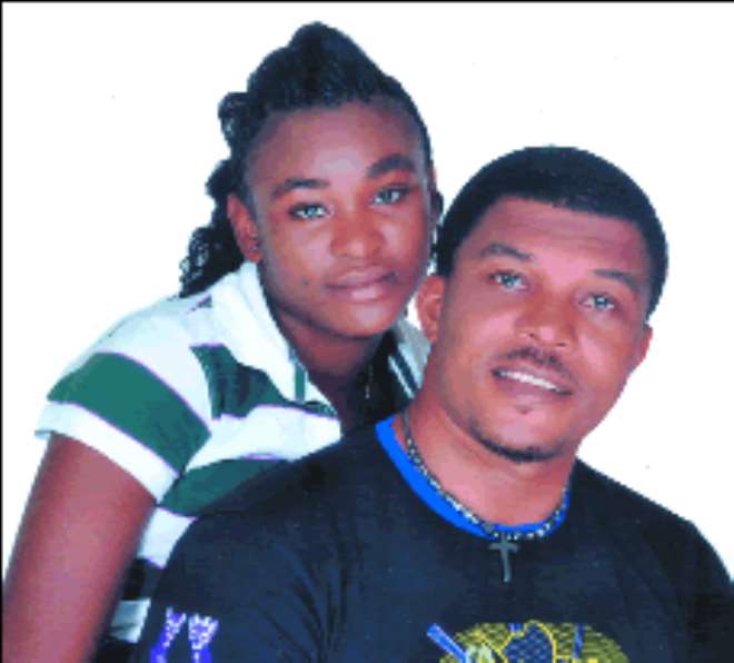 Abraham Nwado and wife