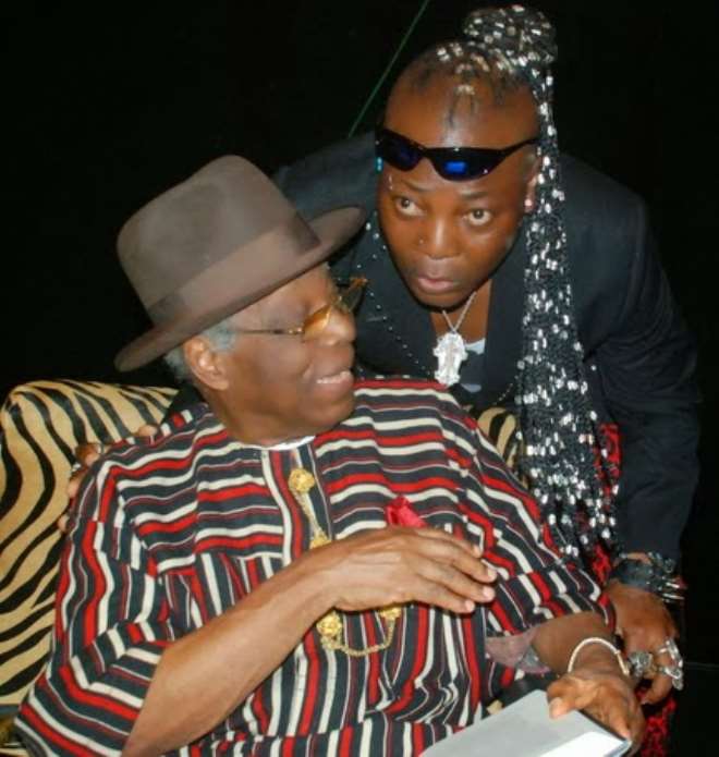 Charly Boy and his late faher
