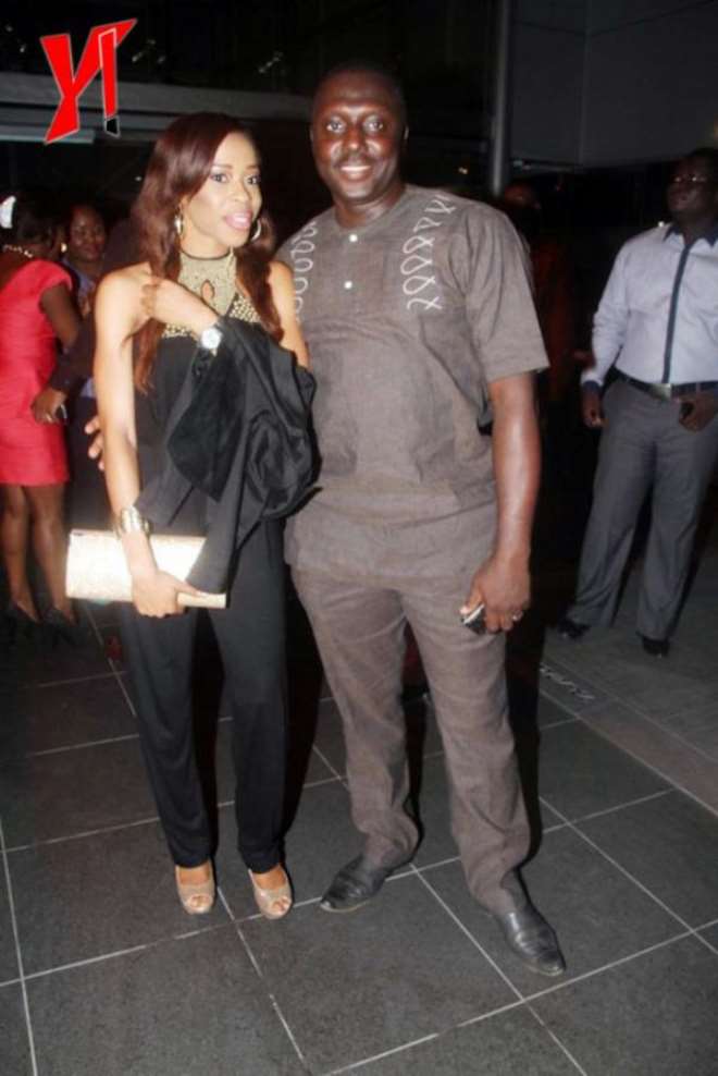Femi Brainard with Wife, Uche