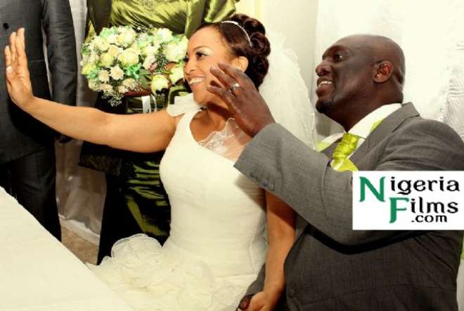 Sammy Okposo's Wedding Picture