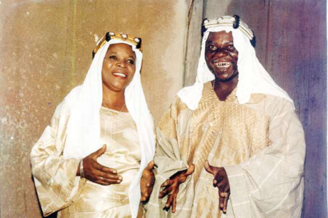 Otolo and Iya-n-gba-life in a Yoruba film, Aje Igboro