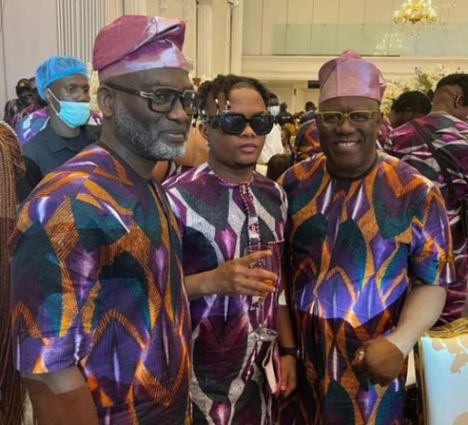 Keke Ogungbe, others at Don Jazzy's mother's funeral  