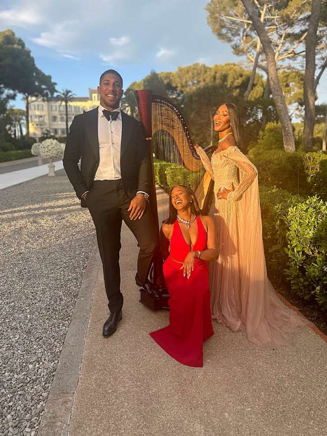 International DJ, Singer & Philanthropist, Cuppy Otedola is in attendance for the wedding of British billionaire/Pretty Little Thing (PLT) founder Umar Kamani and model Nada Adelle in the South of France.