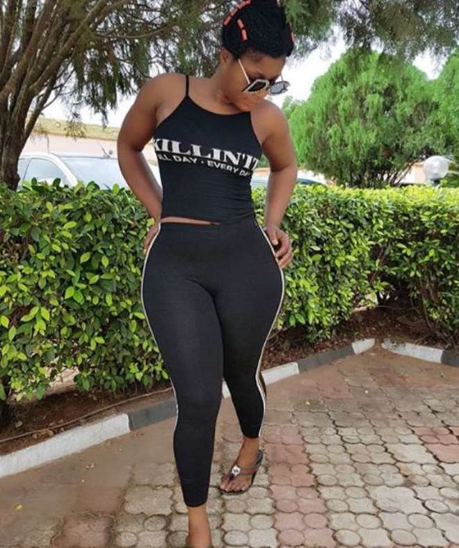 Actress, Destiny Etiko Break Hearts with Sexy Outfits (photos)