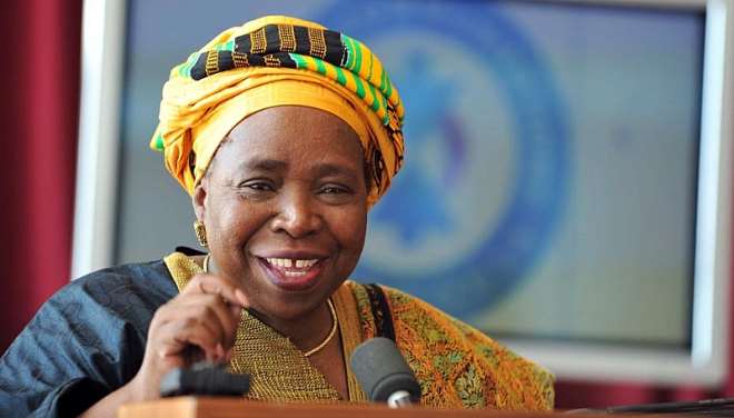 Chairperson, African Union Commission, Dr. Nkosaz ana-Dlamini-Zuma