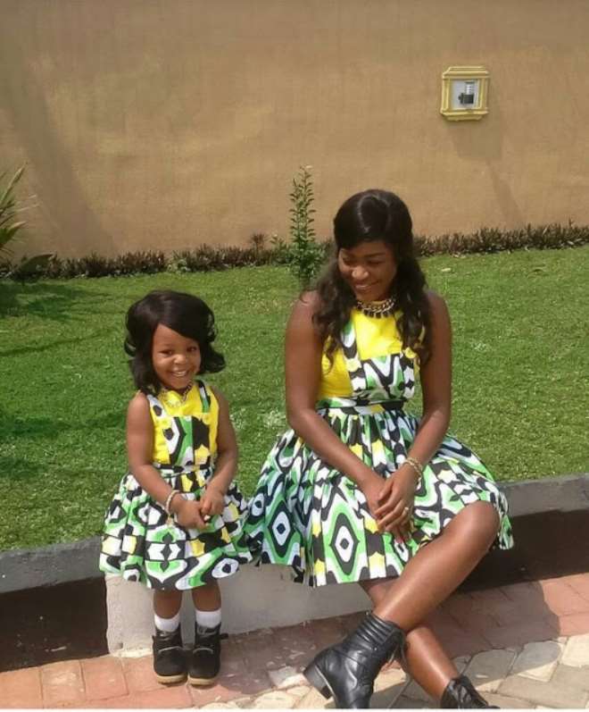 ankara styles for mum and daughter