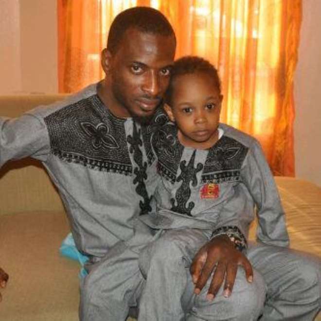 9ice with son, Zion