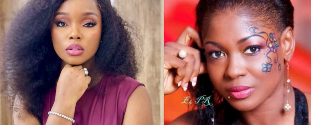 Actresses Bambam, Susan Peters Lose Phones At Alexx Ekubo's Service Of Songs