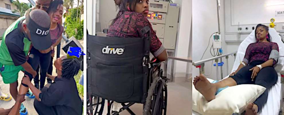 Nollywood Actress Omeche Oko Hospitalised After Fall On Movie Set