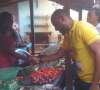 Actor, Yul Edochie Takes Campaign to Market Women